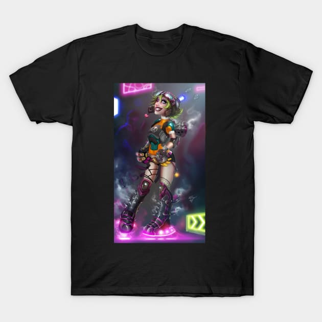 Steampunk Bop T-Shirt by RDOWNART